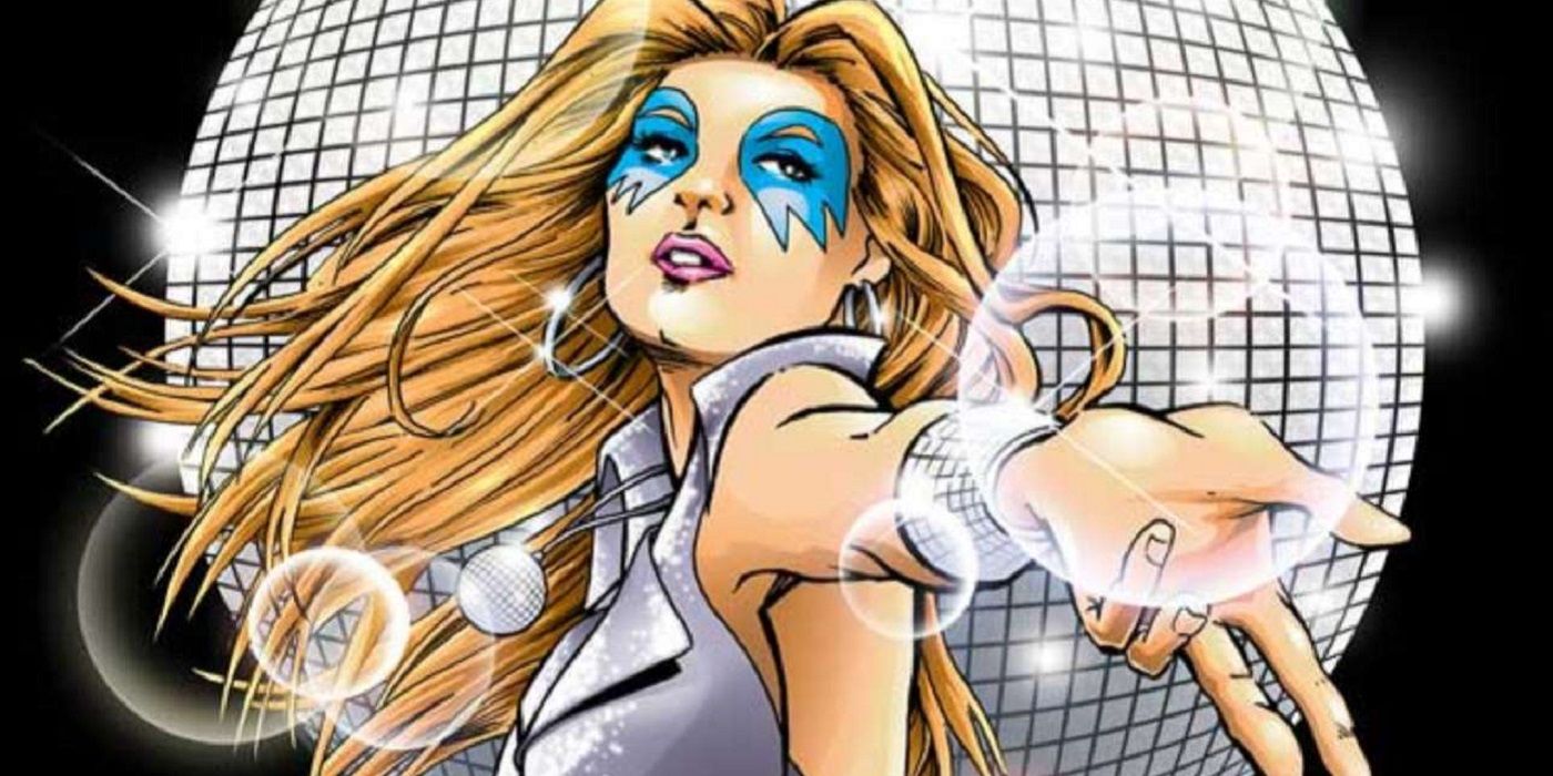 Dazzler From X-Men in her disco costume - Marvel Comics