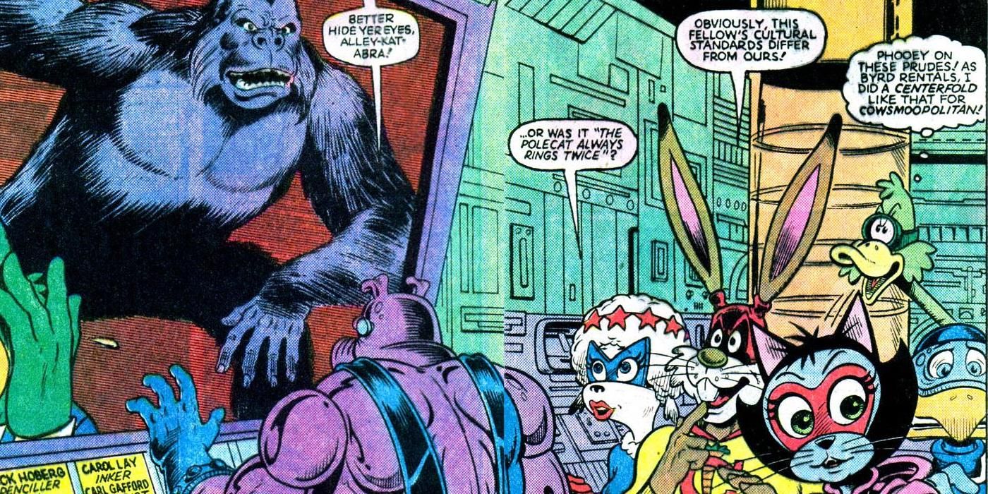The Zoo Crew investigate Gorilla Grodd, who had traveled to their world, in DC Comics