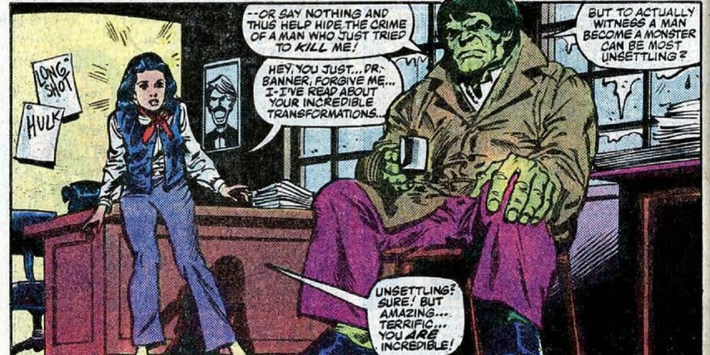 Ann Nocenti Talks With The Hulk