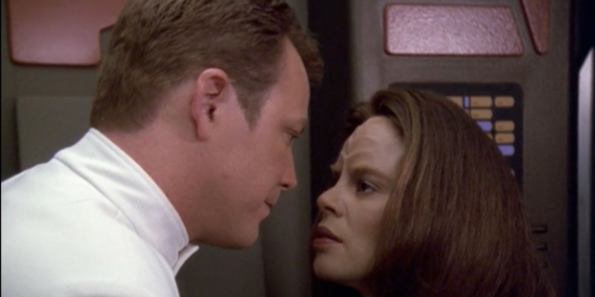 Belanna and Tom Paris on Star Trek Voyager