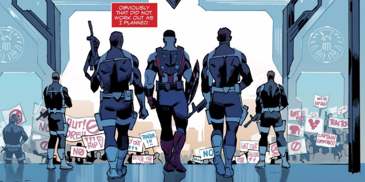 Captain America Sam Wilsom S.H.I.E.L.D.