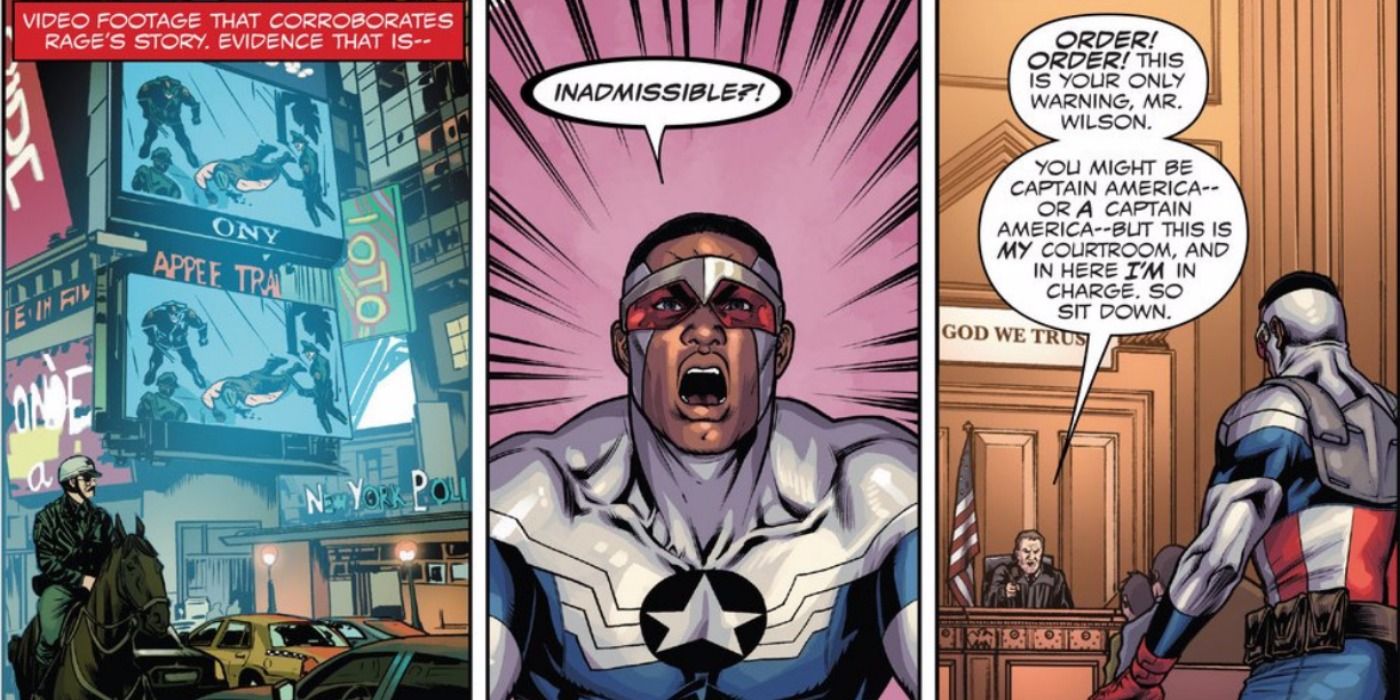 Captain America Sam Wilson Justice System