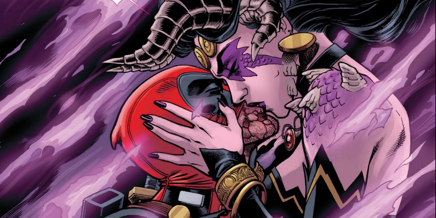 Deadpool Kissing Shiklah
