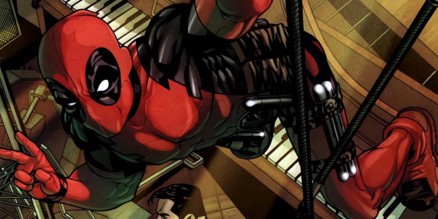 Deadpool Poses For Camera