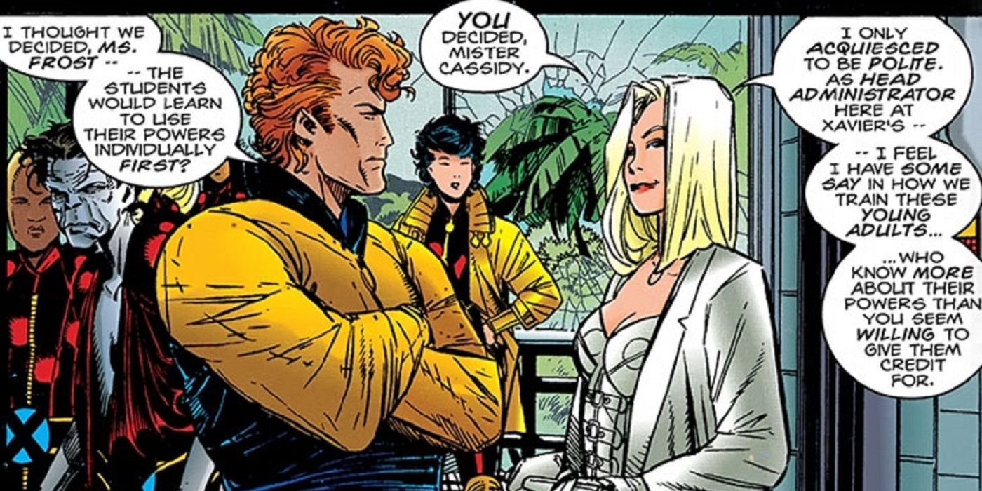 Banshee and Emma Frost