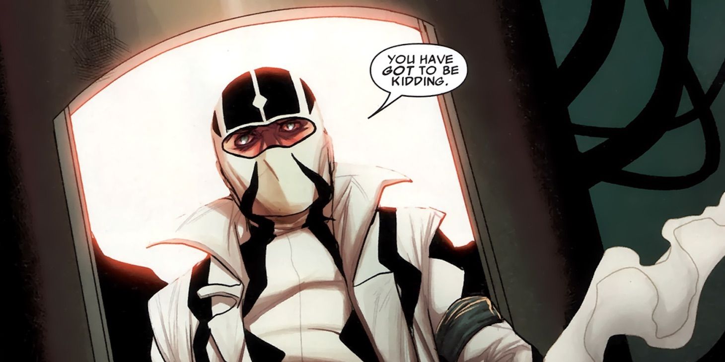 An image of Marvel Comics' Fantomex in disgust