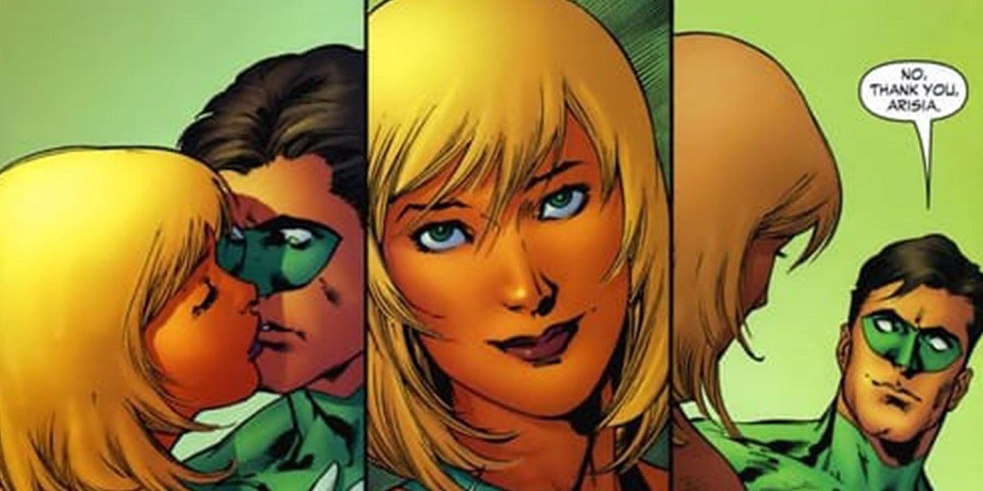 Hal Jordan and Arisia Rrab