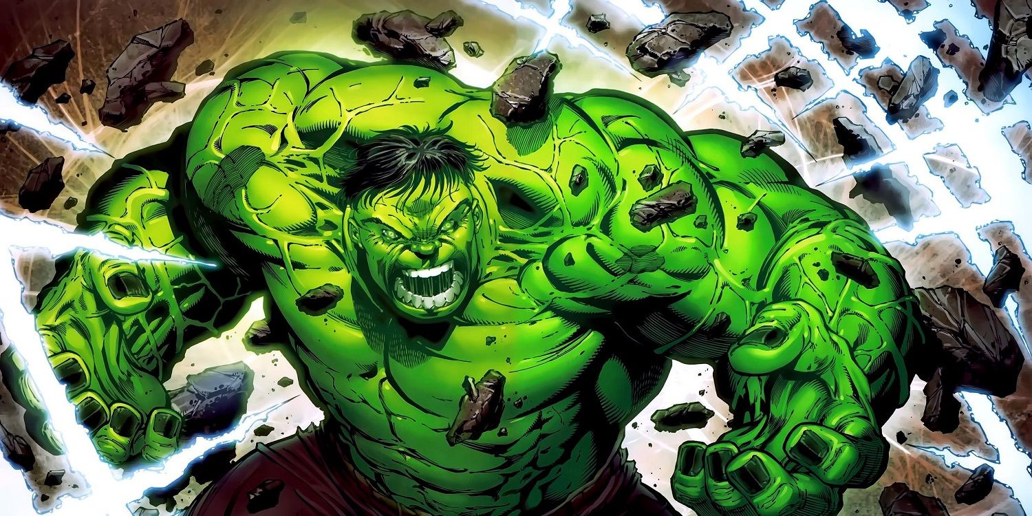Hulk shatters ground
