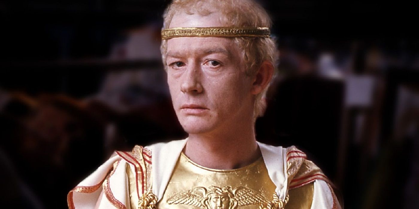 John Hurt as Caligula in I Claudius