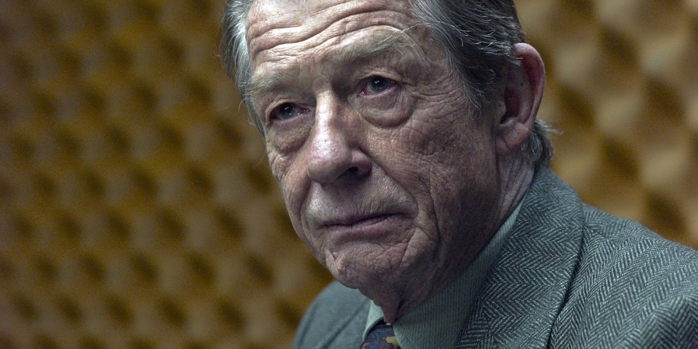 John Hurt as Control in Tinker Tailor Soldier Spy
