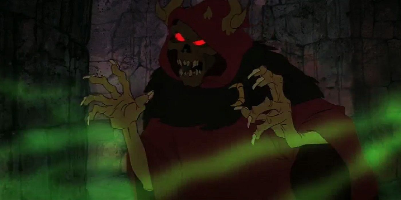 John Hurt as The Horned King in The Black Cauldron