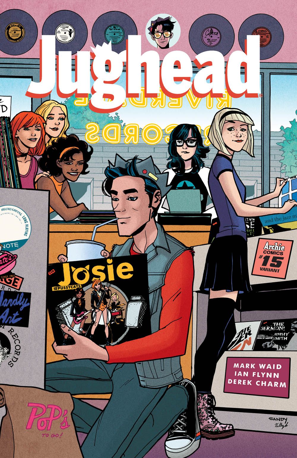 Jughead #15 variant cover by Sandy Jarrell