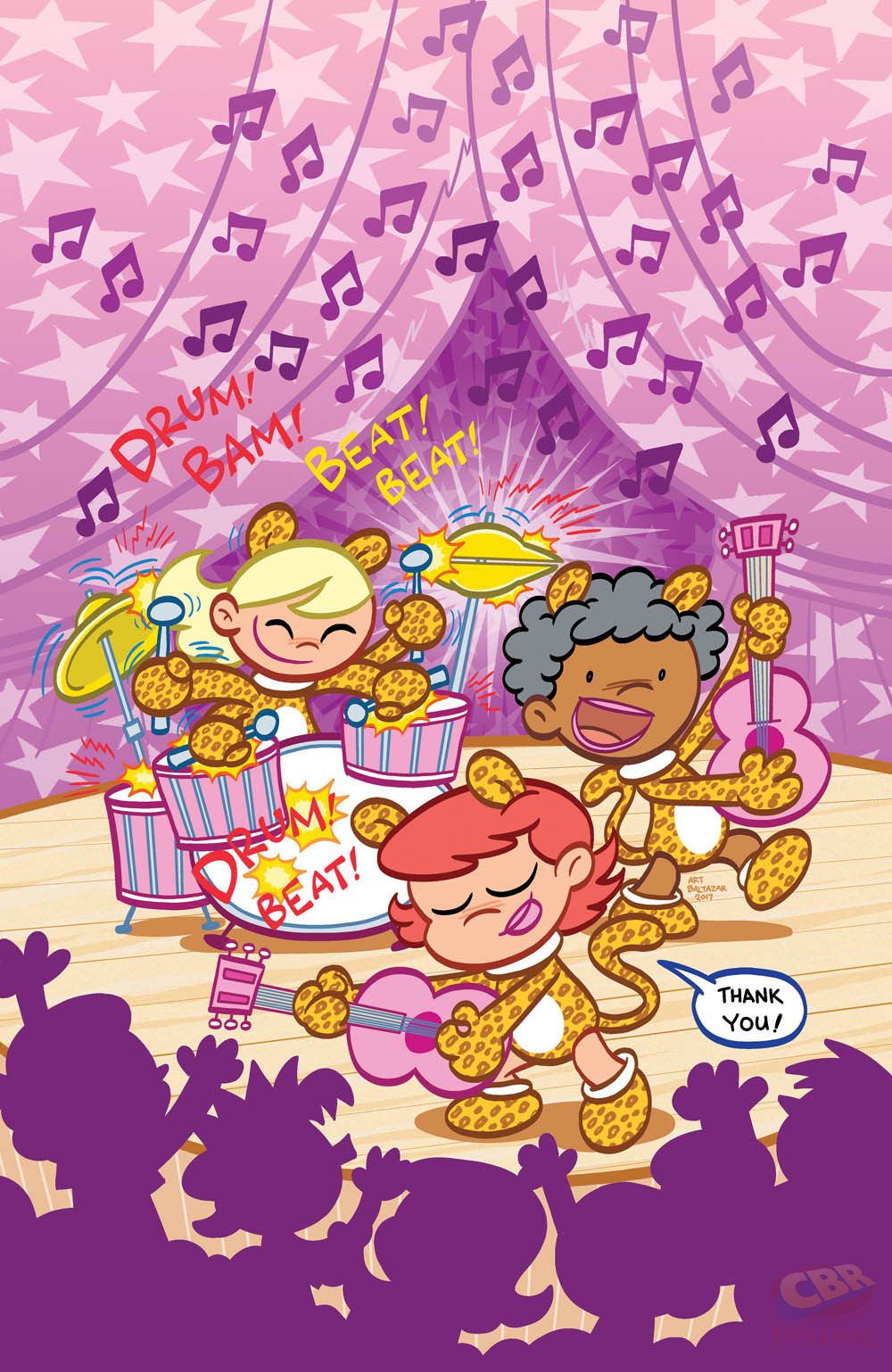 Little Josie and The Pussycats cover by Art Baltazar