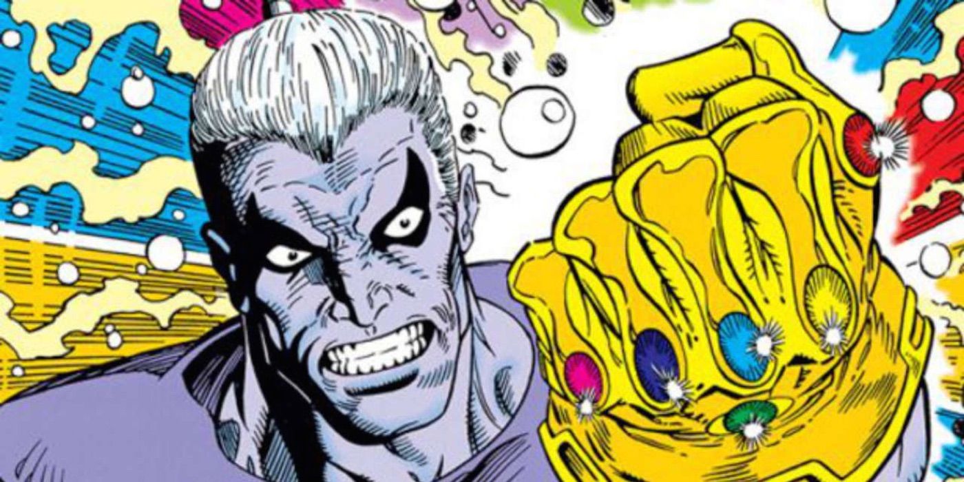 Marvel Comics' Magus with the Infinity Gauntlet