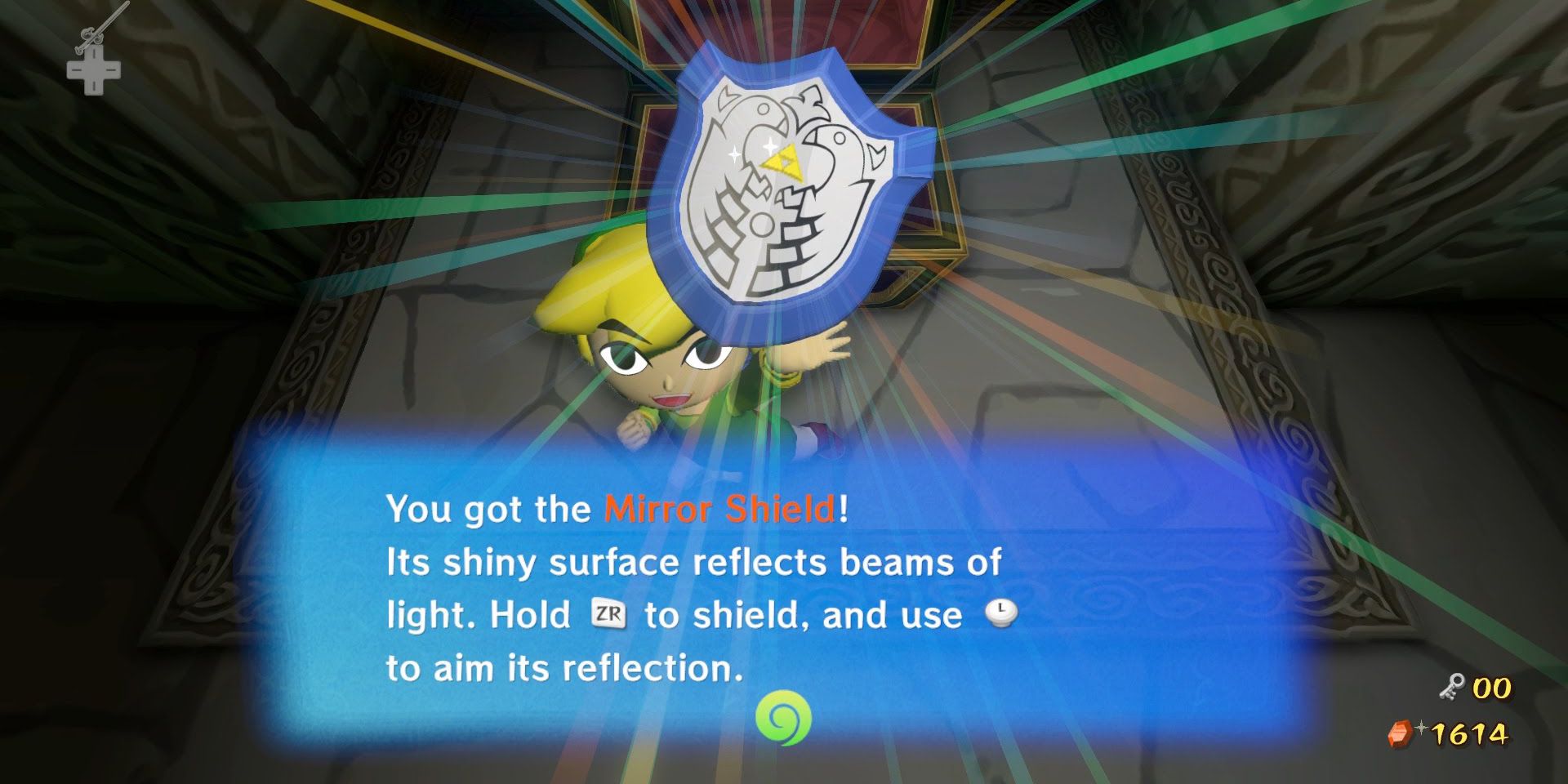 Mirror-Shield zelda