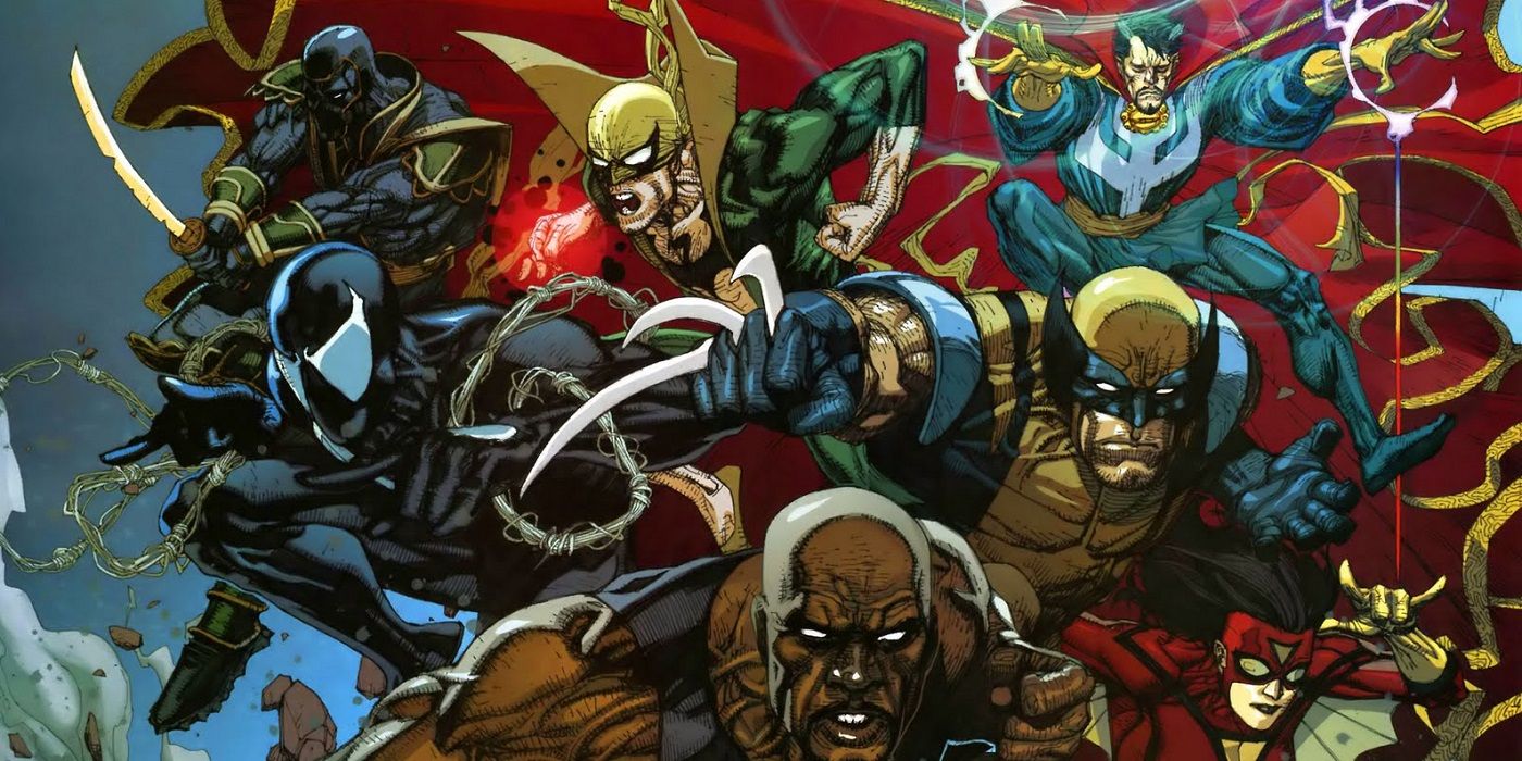 New Avengers group shot