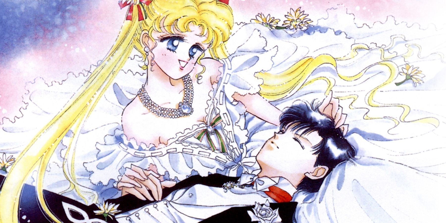 Princess Serena and Prince Darien from Sailor Moon