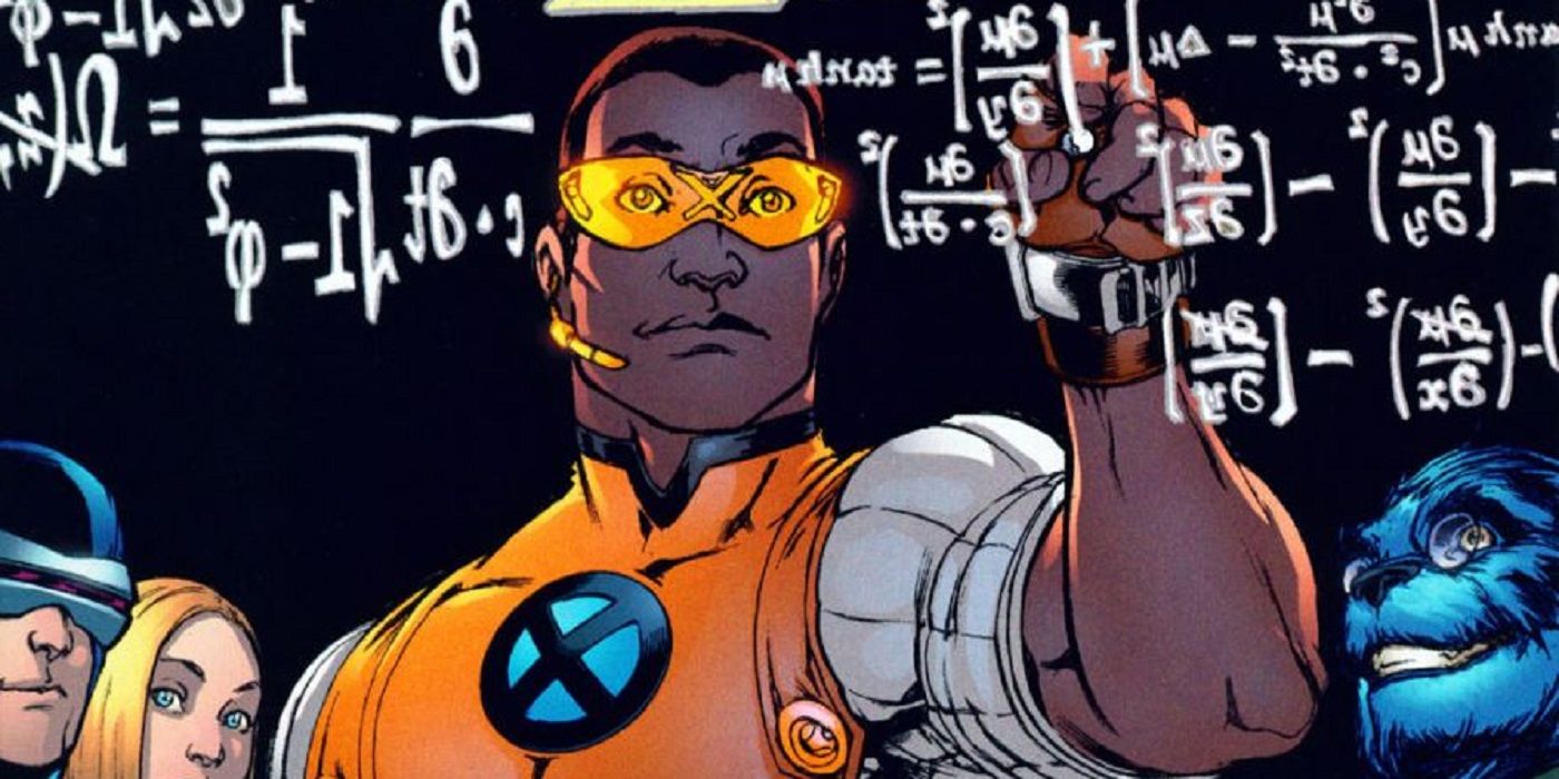 Prodigy working out formulas as a member of the New Mutants