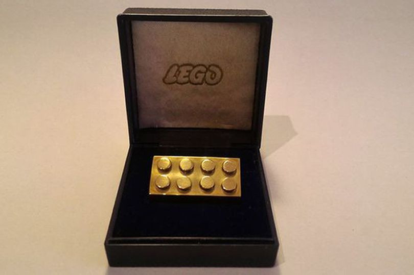 gold lego