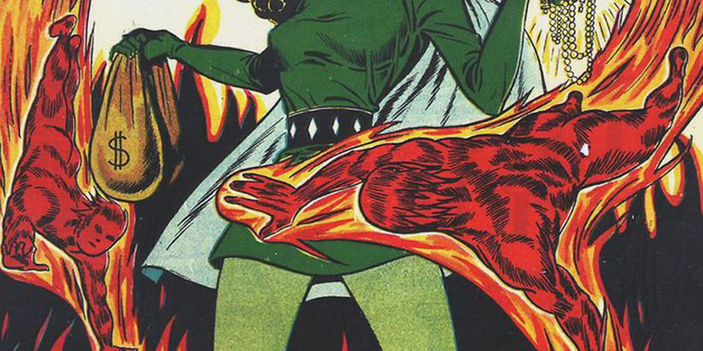 Toro and Human Torch Marvel Comics