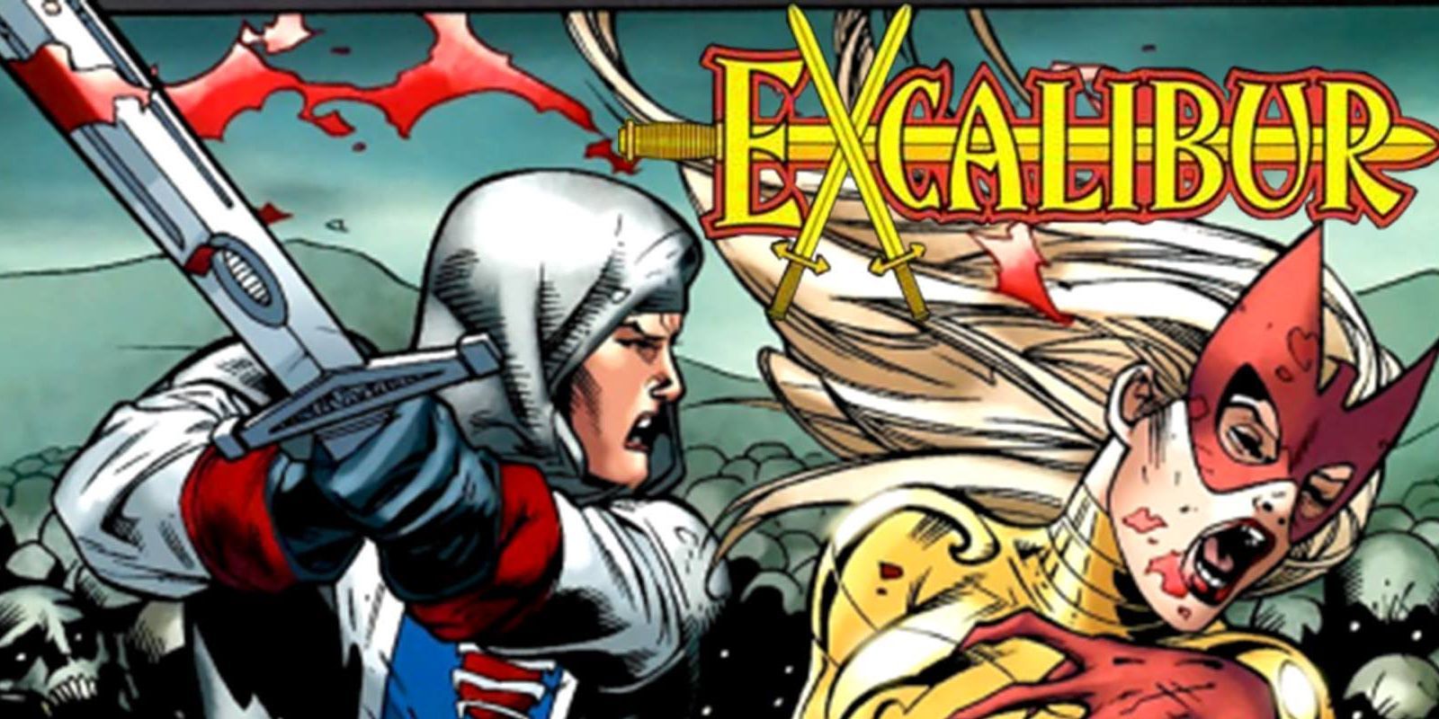 Faiza Hussain of Excalibur attacks in marvel comics