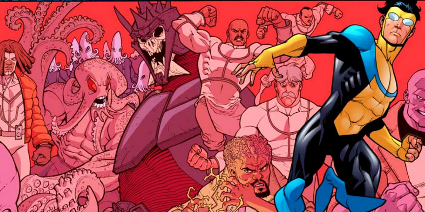 Invincible #108  Rex Robot Betrays Invincible 