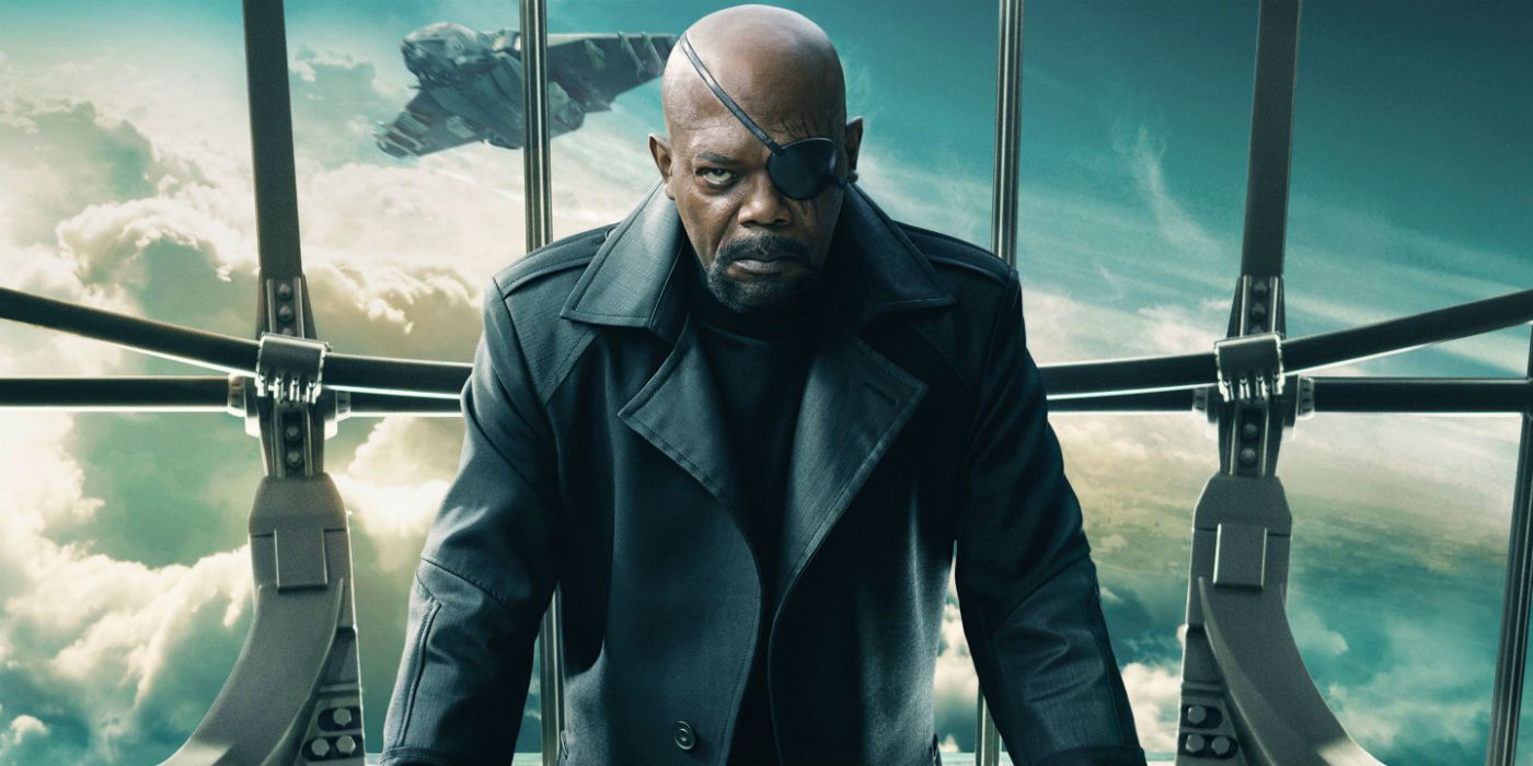 Nick Fury poster for Captain America: The Winter Soldier