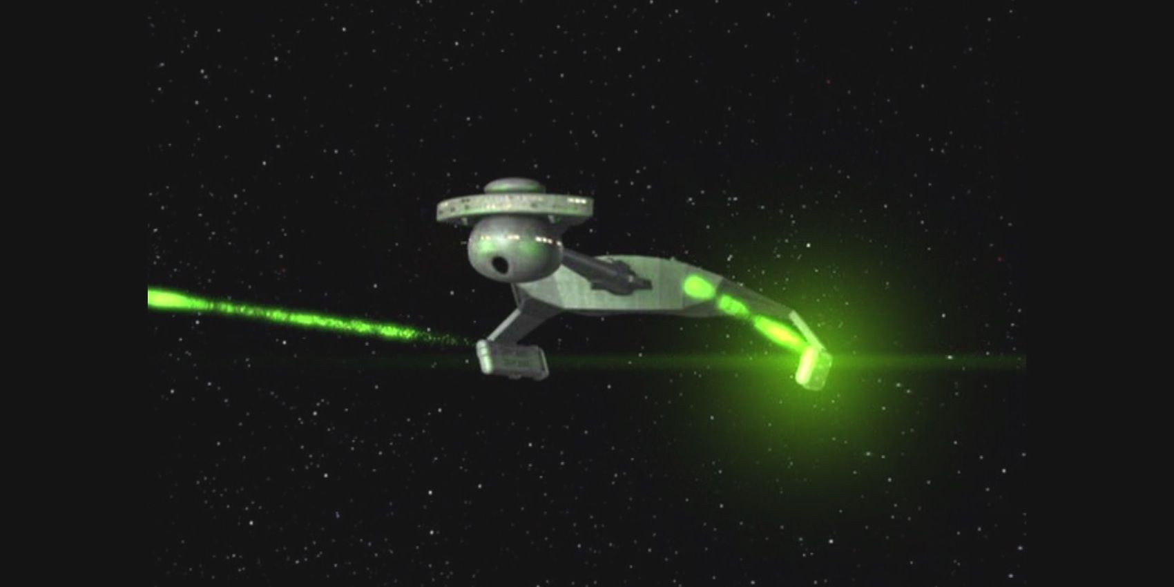 Klingon battlecruiser, remastered