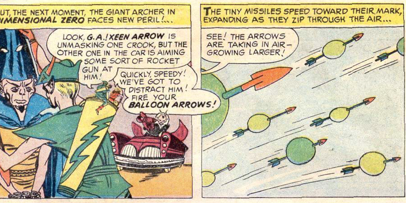 12- Balloon Arrow green arrow