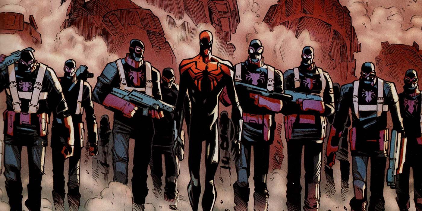 Marvel Comics - The Superior Spider-Man siege on Shadowland