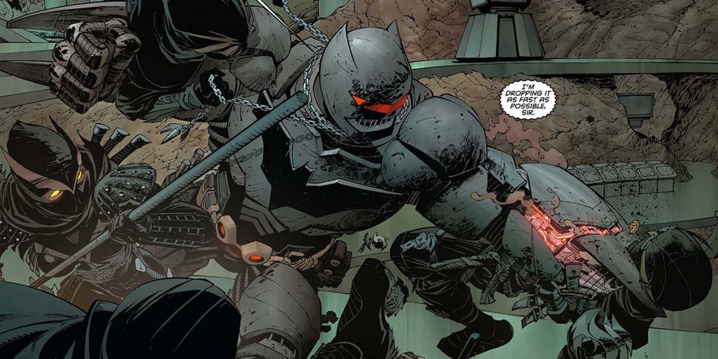 DC Comics - Batman fights the talons