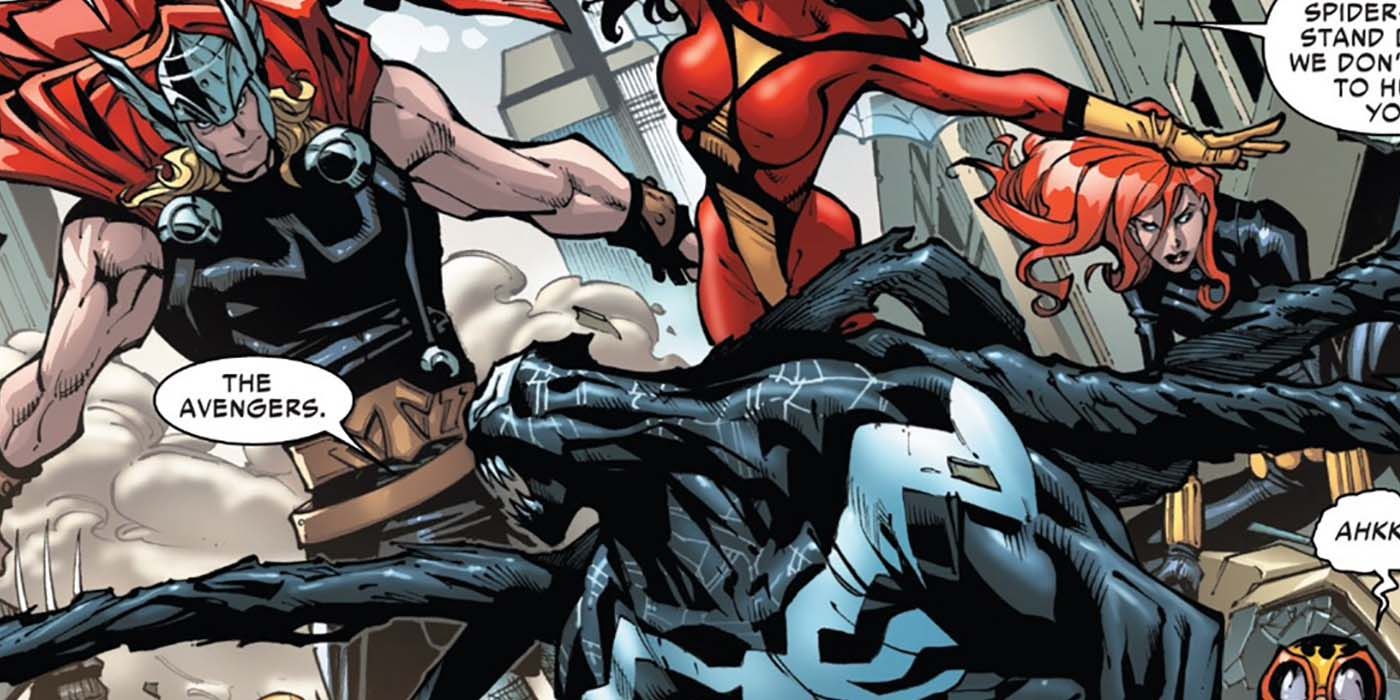 Marvel Comics - The Superior Venom verses the Avengers