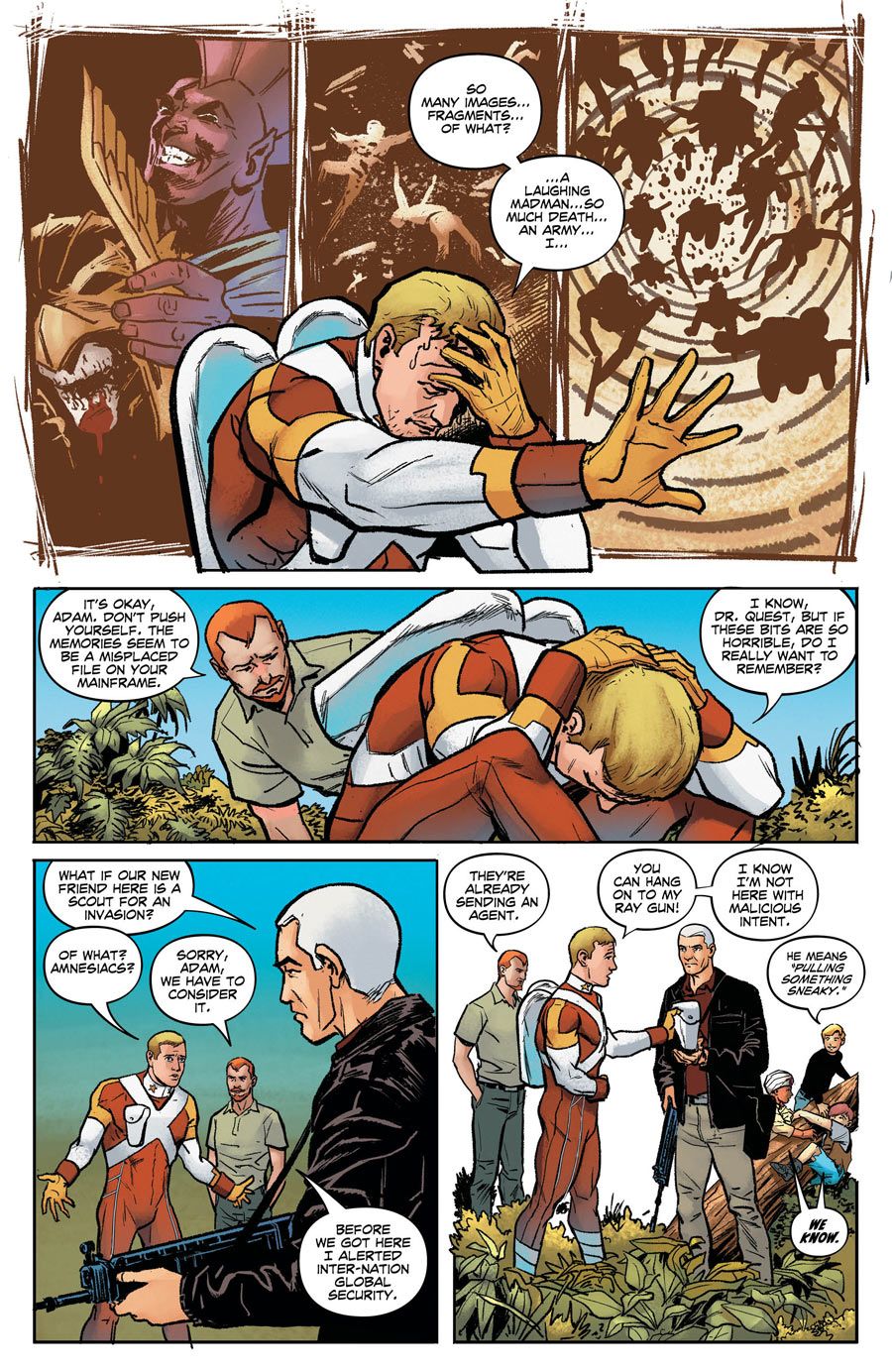 Adam Strange/Future Quest Annual #1