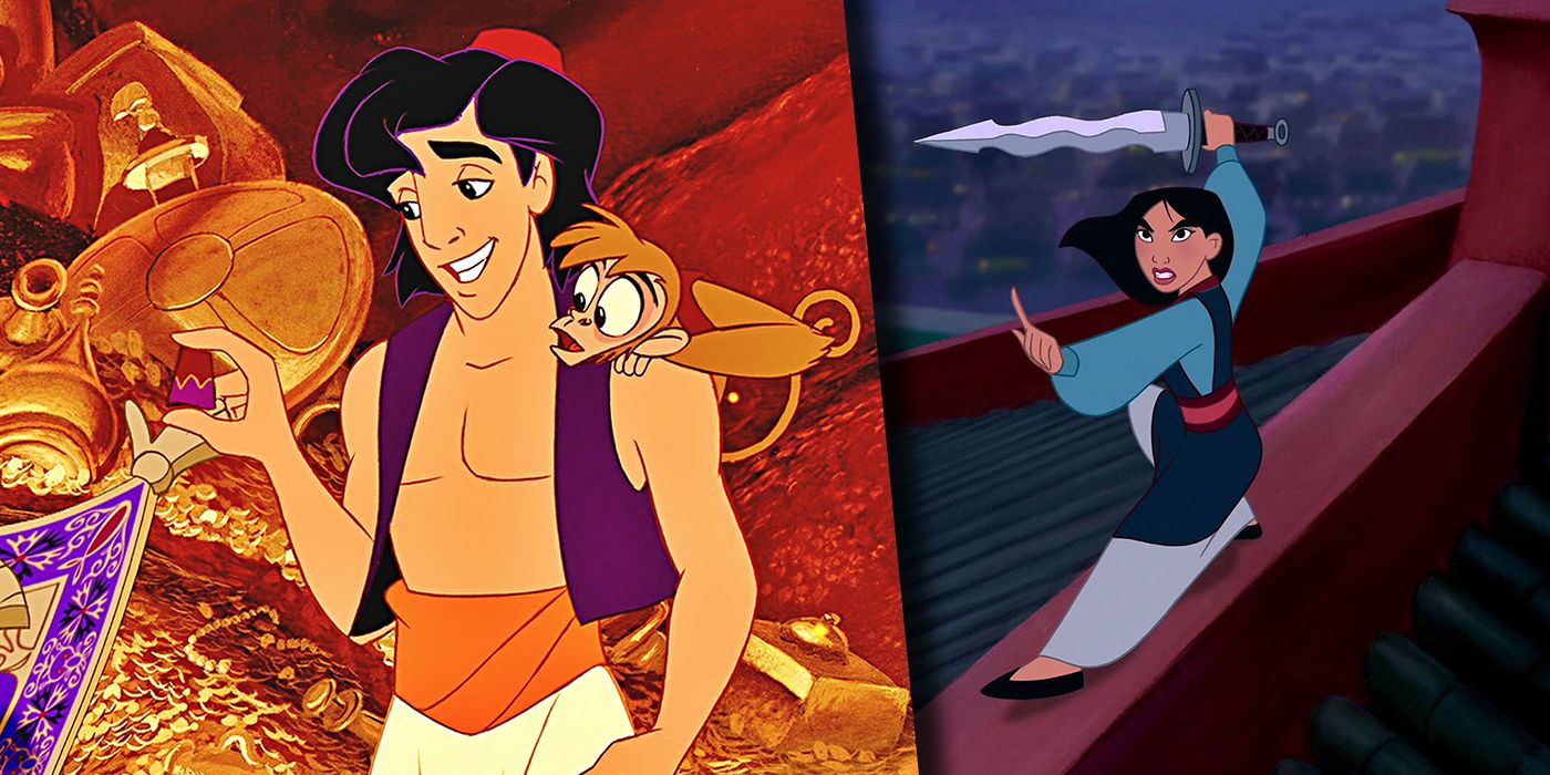 Aladdin Mulan Disney remakes