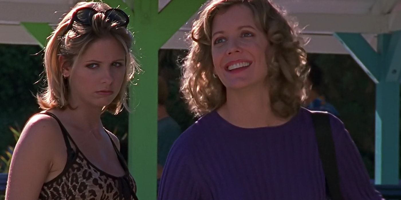 Buffy The Vampire Slayer and her mom Joyce Summers