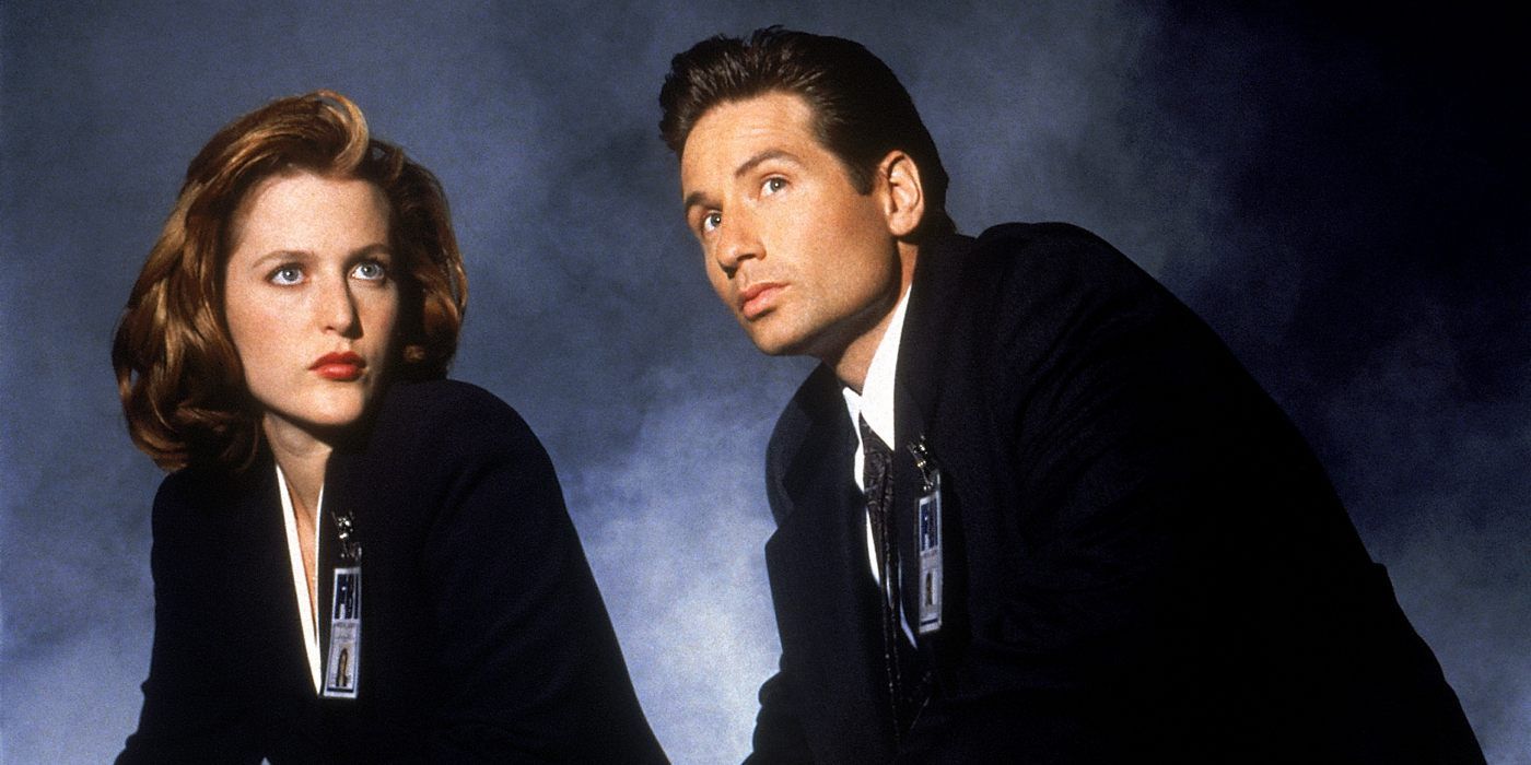 Fox Mulder and Dana Scully The X-Files TV Show