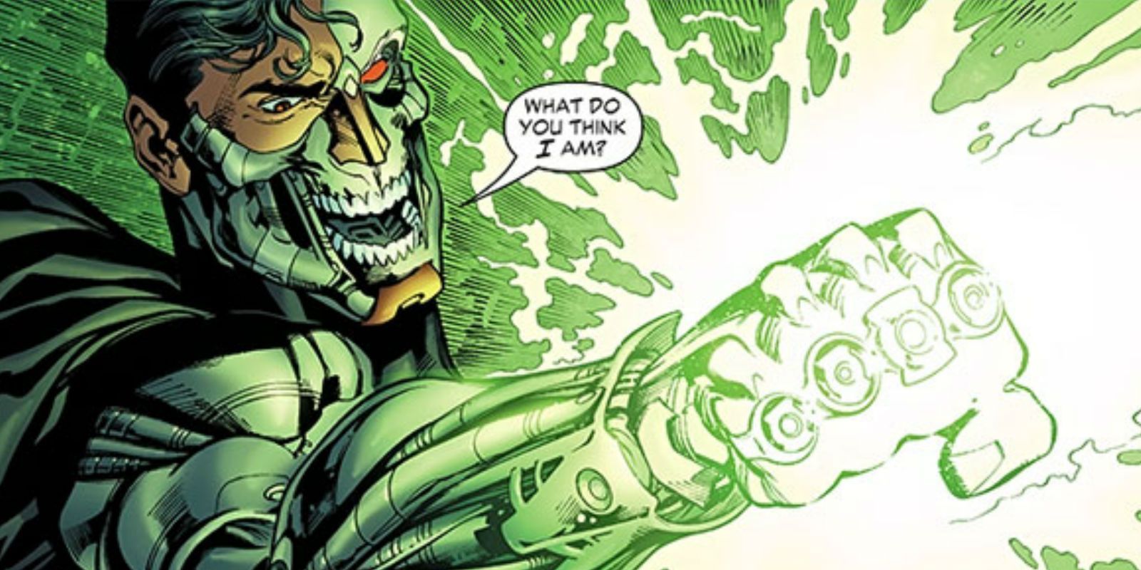 Cyborg-Superman-green lantern rings