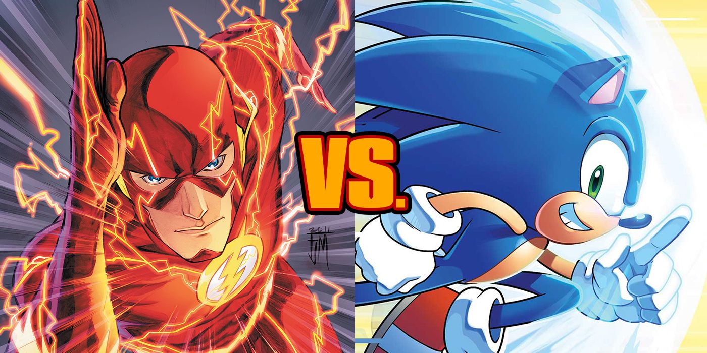 Flash VS Sonic The Hedgehog