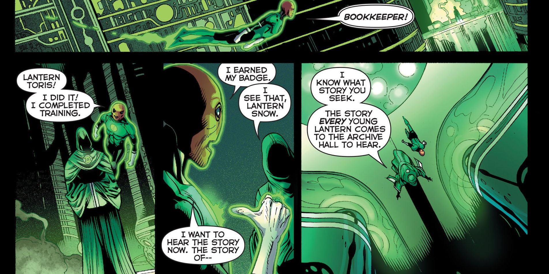 Green Lantern Sinestro the end