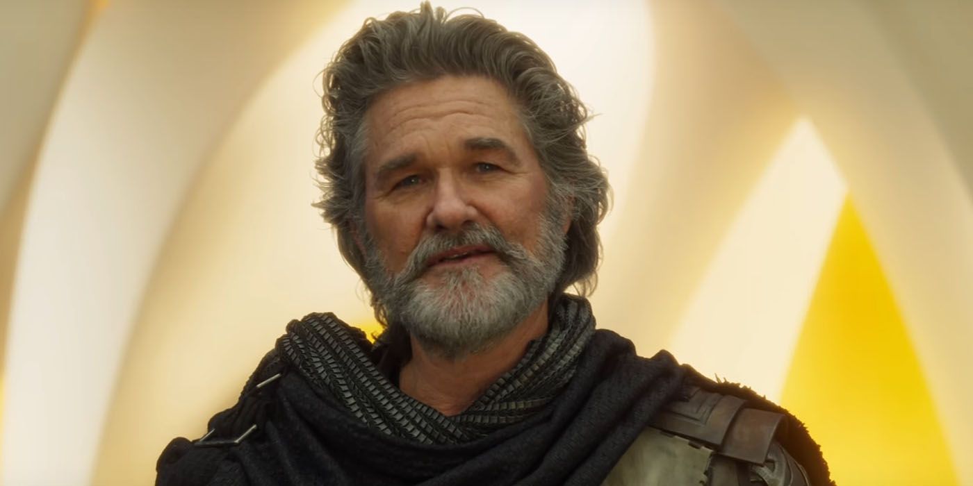 Kurt Russell as Ego the Living Planet in Guardians of the Galaxy Vol 2.