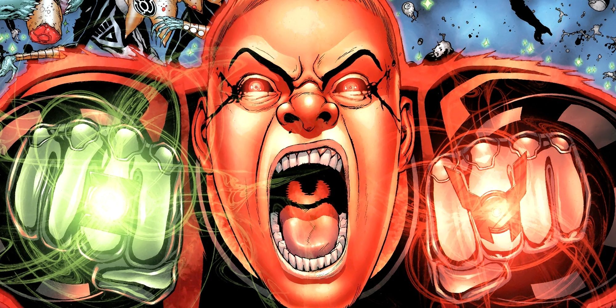 Guy Gardner Red Green Lantern