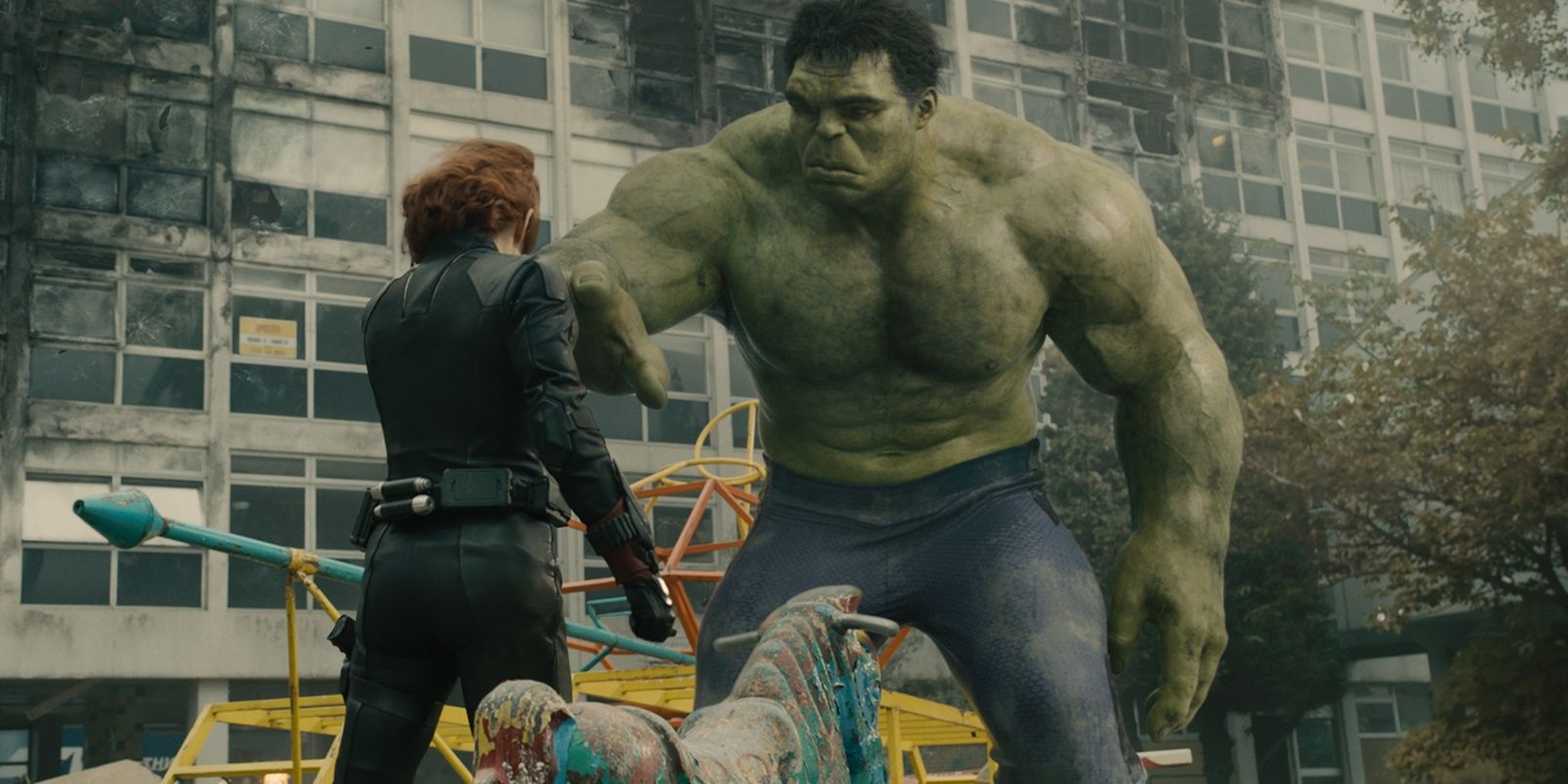Hulk and Black Widow