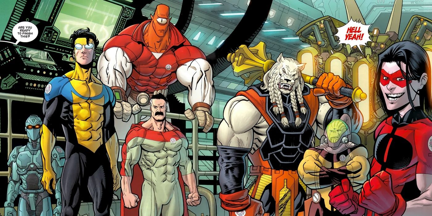 Invincible superheroes gather from Image Comics