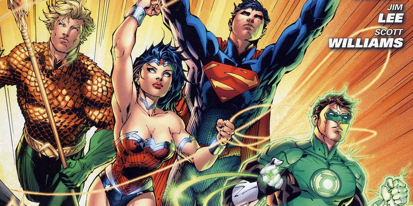 New 52's Justice League 1 cover by Jim Lee in DC Comics