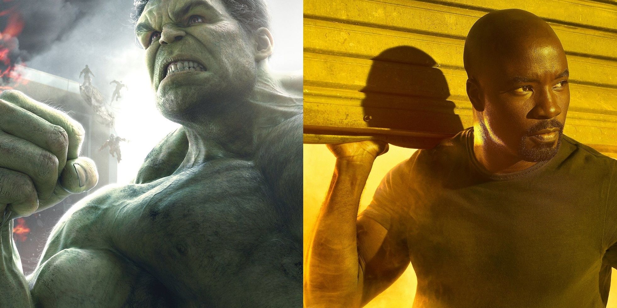 Luke Cage and Hulk