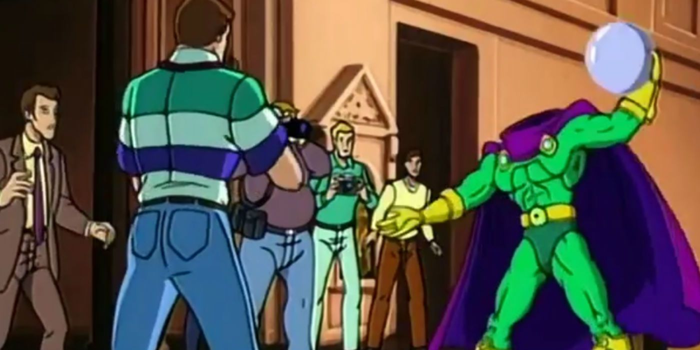 Menace of Mysterio in Spider-Man: TAS