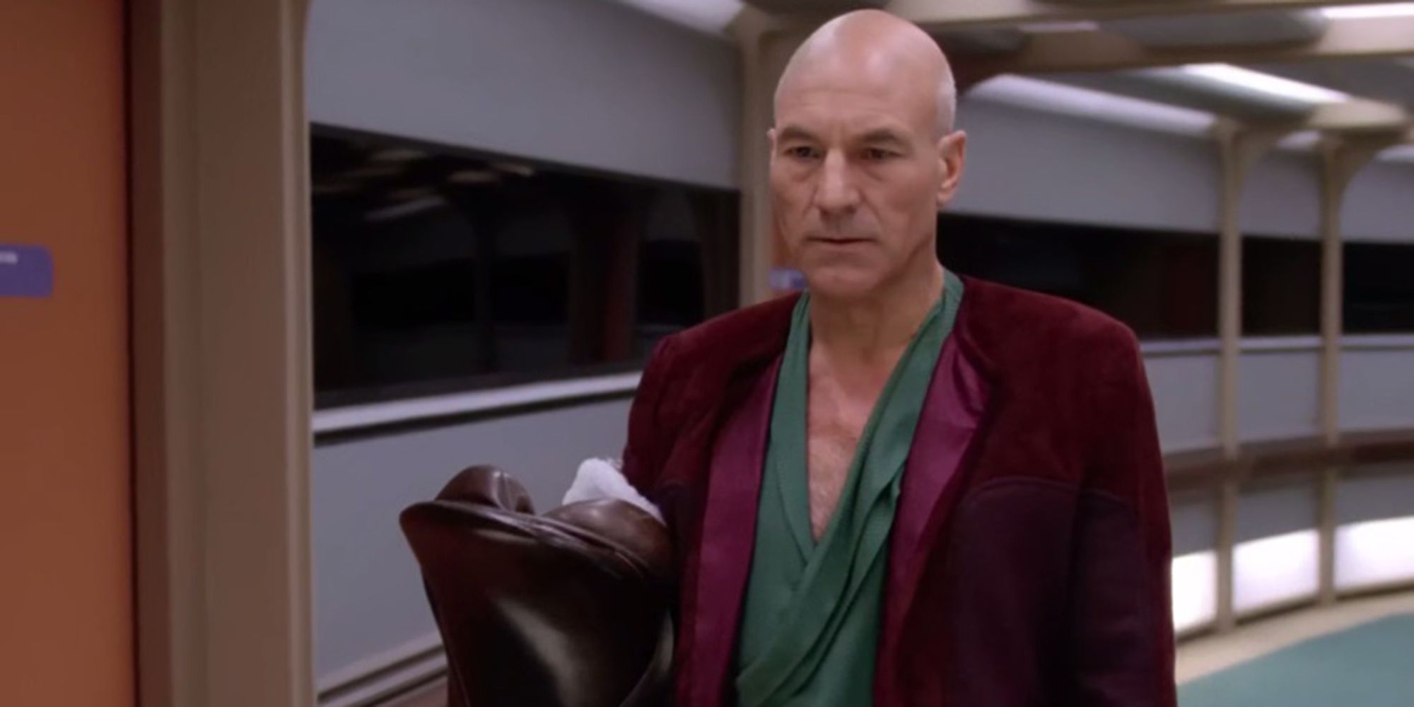 Picard in STAR TREK TNG STARSHIP MINE