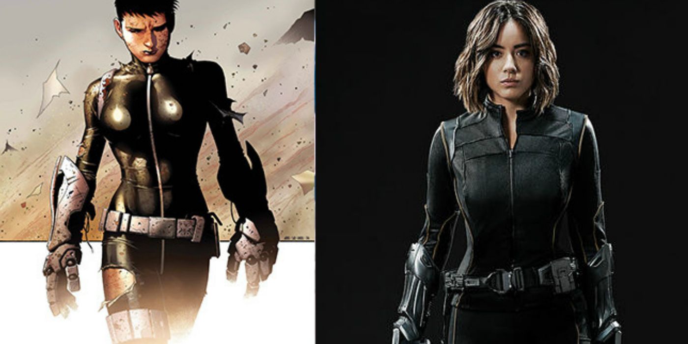 Quake in comics and Agents of SHIELD