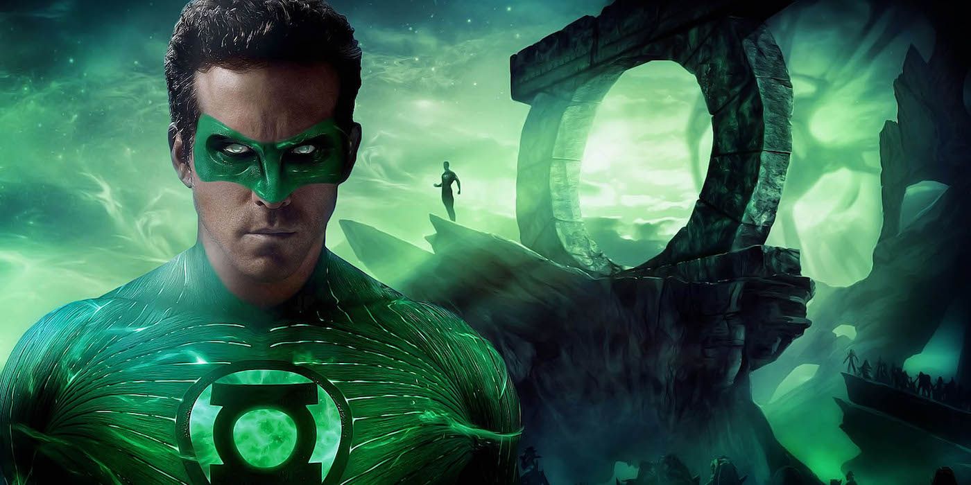 Ryan Reynolds as Hal Jordan in the Green Lantern movie