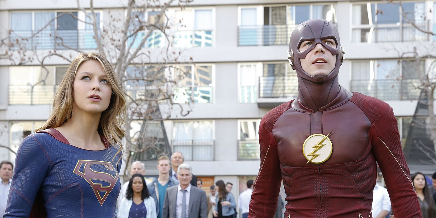 Supergirl and the Flash